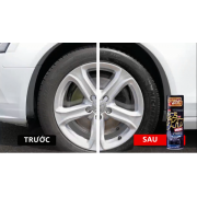 Dung dịch làm sạch và tạo màng bảo vệ nội thất, lốp xe ô tô Soff99 Leather & Tire Wax L-29 300ml