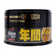 Sáp phủ bóng và bảo vệ sơn xe ô tô màu sáng Soft99 Fusso Coat (Đen) W-96 200g