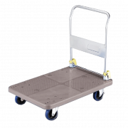 Xe đẩy hàng Fiber tech chống ồn gấp gọn Happy Move 150kg