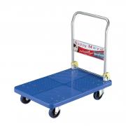 Xe đẩy hàng Fiber tech chống ồn gấp gọn Happy Move 300kg