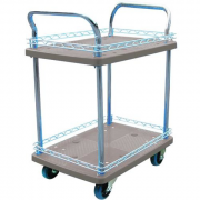 Xe đẩy hàng Fiber-tech chống ồn 2 tầng Happy Move 300kg