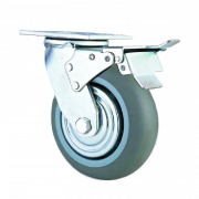 Bánh xe JQP max càng xoay khóa kép Happy Move 1PR-8149JQP200P80