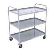 Xe đẩy hàng Inox 3 tầng