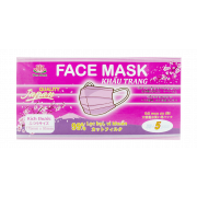 Khẩu trang y tế 3 lớp Vinamask hồng 50 hộp (hộp 55 cái)