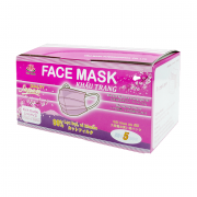 Khẩu trang y tế 3 lớp Vinamask hồng 50 hộp (hộp 55 cái)