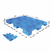 Pallet nhựa tải trọng trung bình MS SFH-1210