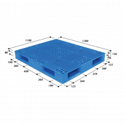Pallet nhựa tải trọng hạng nặng MS R4-1311-2