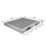 Pallet nhựa jumbo MS WR2- 1816