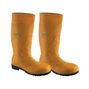 Ủng cao su đế thép, mũi thép Proguard R219MSTC màu vàng