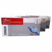 Găng tay y tế VGLOVE Nitrile 3.5g xanh (50 đôi/hộp)