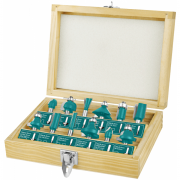 Bộ 12 mũi phay gỗ 6 mm Total TACSR0121