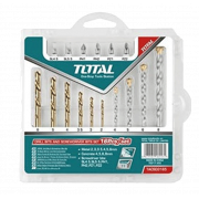 Bộ 16 mũi khoan sắt thép, bê tông & mũi bắt vít Total TACSD3165