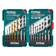 Bộ 16 mũi khoan sắt, bê tông và gỗ Total TACSD6165