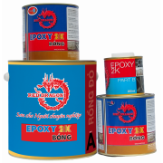 Sơn sắt mạ kẽm 2 thành phần Epoxy 2K bóng Rồng Đỏ