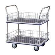 Xe đẩy hàng 2 tầng có lưới Jumbo HL-120M