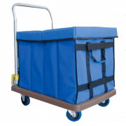 Xe đẩy hàng Fiber-tech có thùng đa dụng Happy Move 300kg