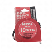 Thước cuốn thép 10m (hệ inch 2 mặt vàng) KDS ZS25-100YME