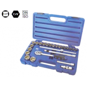 Bộ tuýp 1/2" - 25 món Vata 4025