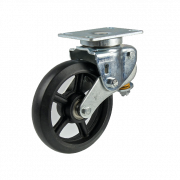 Bánh xe cao su giảm xóc động Nansin 8006-1-T1-RF-190