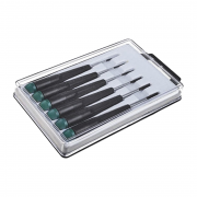 Bộ tuốc nơ vít dẹp cán dài 6 chi tiết Sata 09313