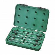 Bộ tuốc nơ vít dẹp, bake loại T 6 chi tiết Sata 09309