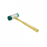 Búa cao su cán gỗ Sata 92504 45mm