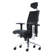 Ghế xoay lưng cao có tựa đầu The City EXACT-03