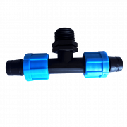 Tê 17mm x 21mm ren ngoài TJ TC1721