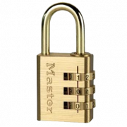Khóa cửa thân đồng mở số Master Lock 630EURD