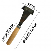 Dao cạo vỏ cây cán gỗ lưỡi 4,8cm
