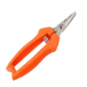 Kéo cắt tỉa hoa quả 18,5cm màu cam lưỡi ngắn