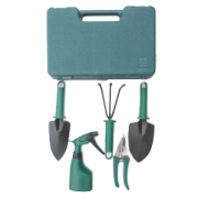 Hộp dụng cụ làm vườn nhỏ 5 món (xanh)