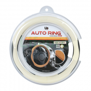 Bọc vô lăng Hàn Quốc UB Auto Auto Ring 370mm (Ivory)
