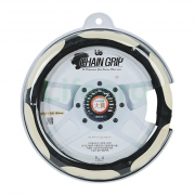 Bọc vô lăng Hàn Quốc UB Auto Chain Grip 370mm (Biege)