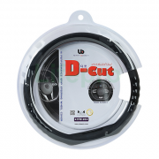 Bọc vô lăng Hàn Quốc UB Auto D-cut 370mm (Black)