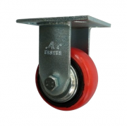 Bánh xe PU càng thép cố định A Caster A4-UNYC-F