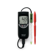 Máy đo ph/nhiệt độ trong đất Hanna HI99121