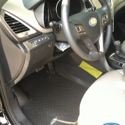 Thảm lót sàn ô tô hyundai Santafe 2015