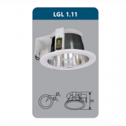 Đèn Downlight âm trần Duhal LGL 1.11