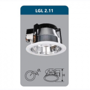 Đèn Downlight âm trần Duhal LGL 2.11