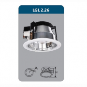 Đèn Downlight âm trần Duhal LGL 2.26