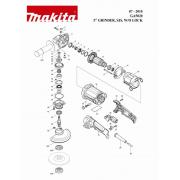 Máy mài góc Makita Makiata GA5020