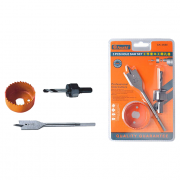 Bộ mũi khoét lỗ gỗ & thạch cao Asaki AK-3680