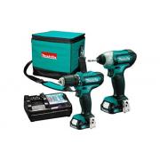 Bộ máy bắt vít chạy pin Makita CLX201S (TD110D+DF331D)