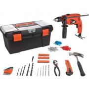 Bộ máy khoan búa Black & Decker HD500BX-B1