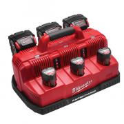 Trạm sạc nhanh Milwaukee M12-18C3 12V, 18V