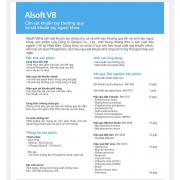 Cồn rửa tay ngừa Virus Saraya Alsoft VB 1L