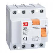 Cấu dao chống giật (aptomat) RCCB LS RKN 3P+N