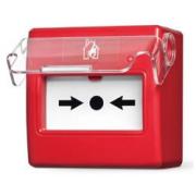 Nút nhấn khẩn vuông reset Horing AH-0817 (có chụp bảo vệ)