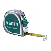 Thước cuộn thép mạ crom SATA 91314ME 5m